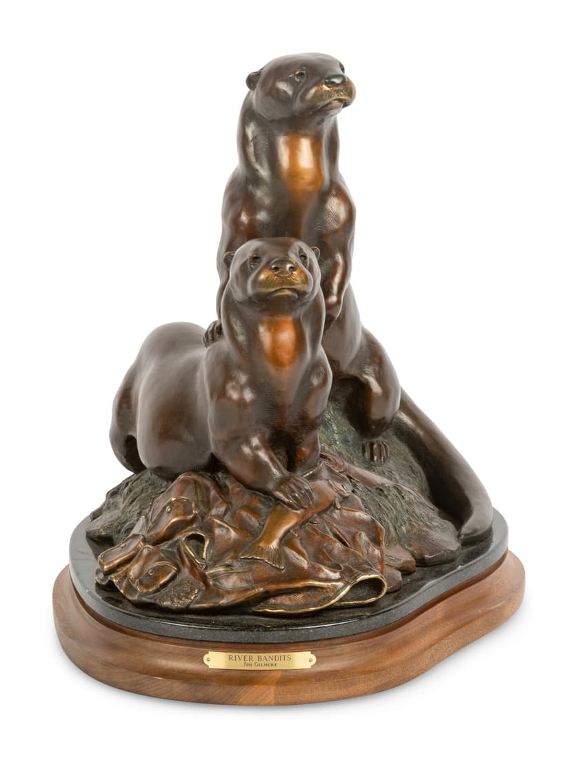 Jim Gilmore (American, b. 1950) River Bandits, edition 18/40 (1 of 4)