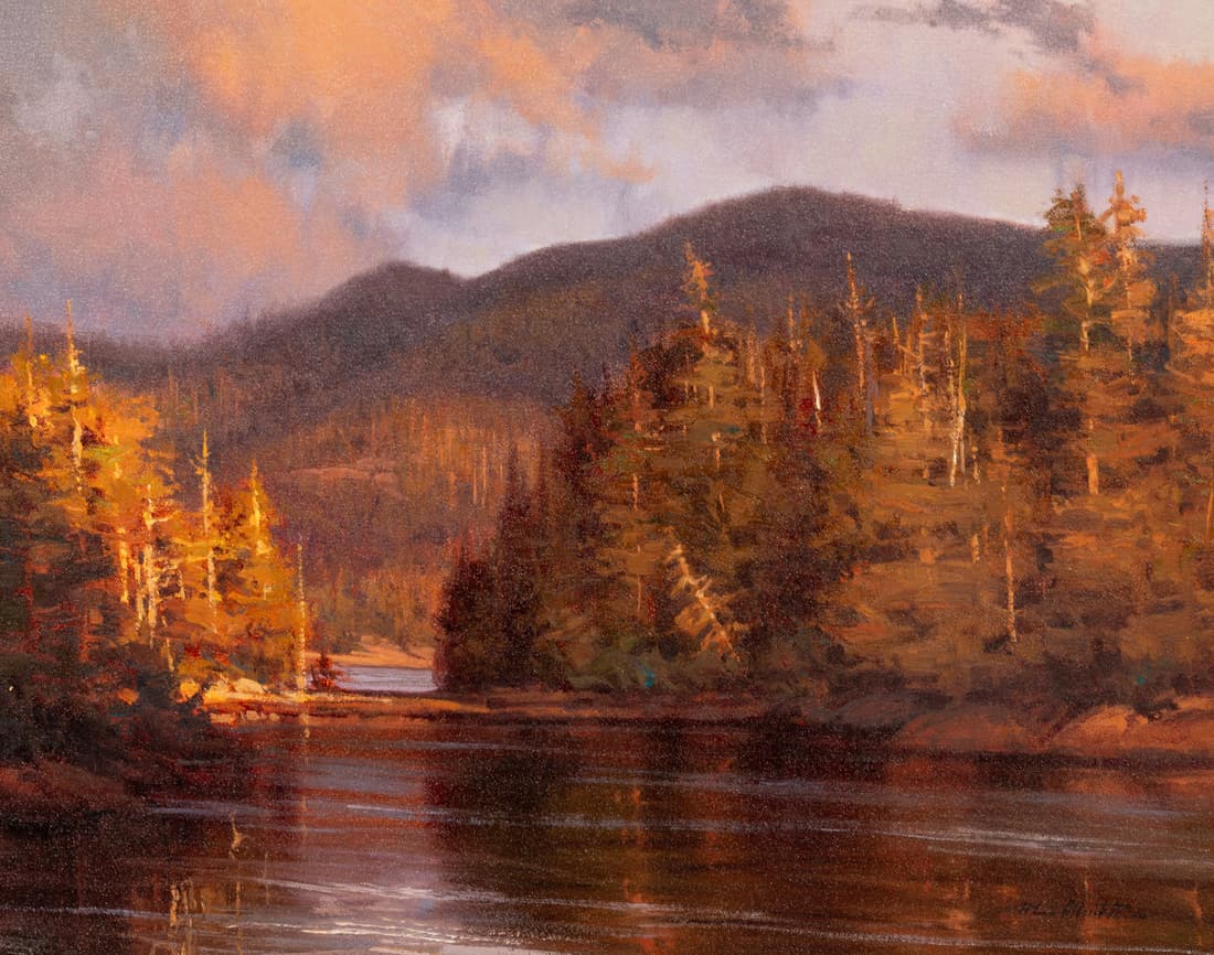 Michael Albrechtsen (American b. 1962) Light After the Storm (1 of 5)