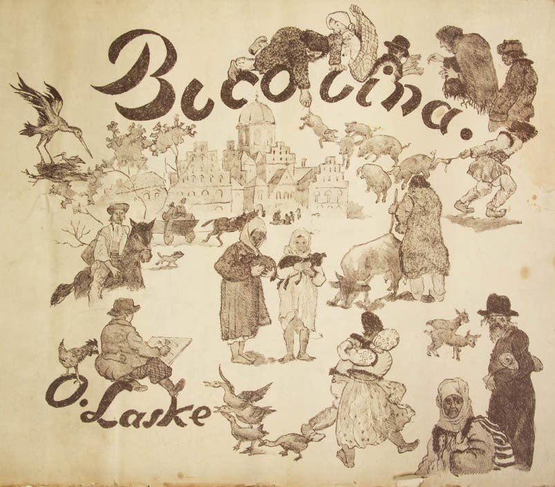 LASKE, OSKAR: LASKE, OSKAR (Austrian, 1874-1951) Bucovina. 10 Litografii originale. Viena: Institut de Arte Fafice Eduard Dansinger, n.d. Facsimile portfolio of the lithographs of Oskar Laske.