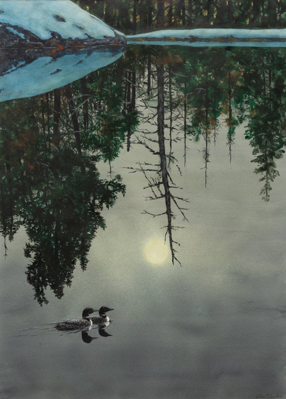 Allen Blagden
(American, b. 1938)
First Arrivals (1 of 5)