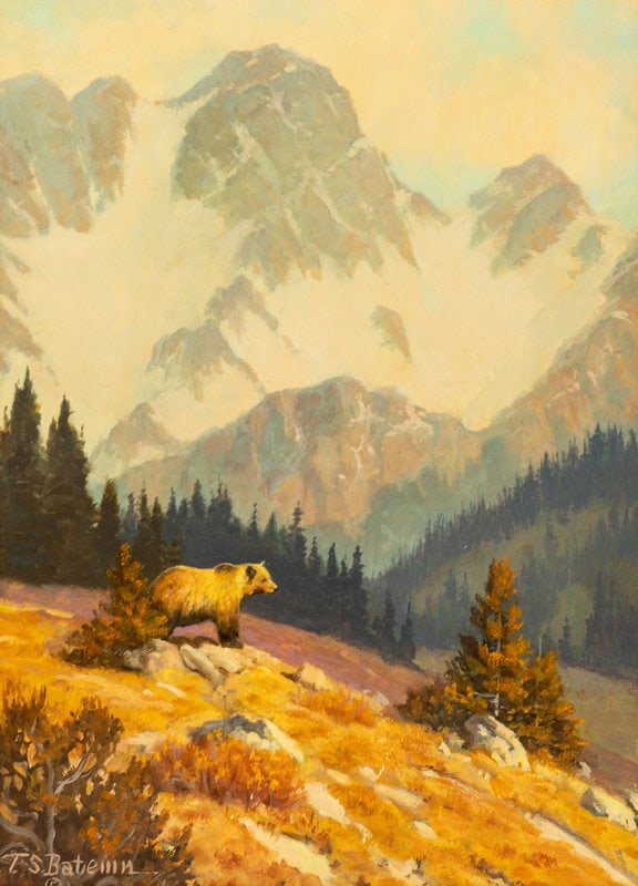 Terry Swanton Bateman
(American, b. 1942)
High Country Wanderer  (1 of 5)