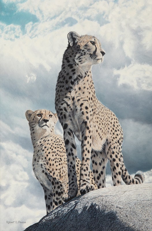 Robert E. Pease
(American, 1925-2004)
Feline Watch, 1996 (1 of 5)