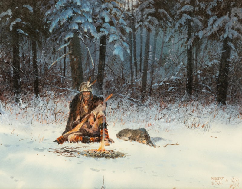 Robert Blair
(American, b. 1937)
Waitin' for Day Break (1 of 5)