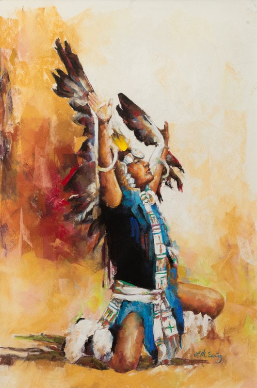 Lindsay Ewing
(American, 20th Century)
Eagle Dancer (1 of 5)