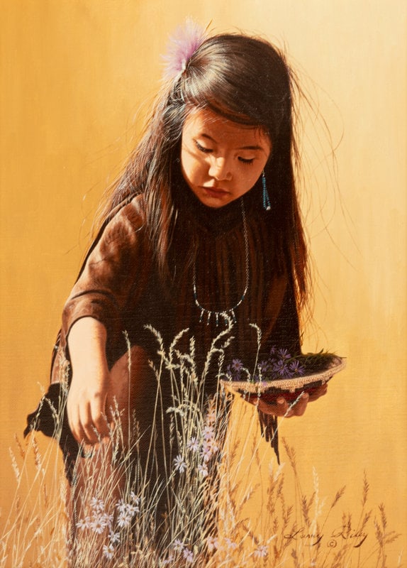 Larry Riley
(American, b. 1947)
Flower Girl (1 of 5)