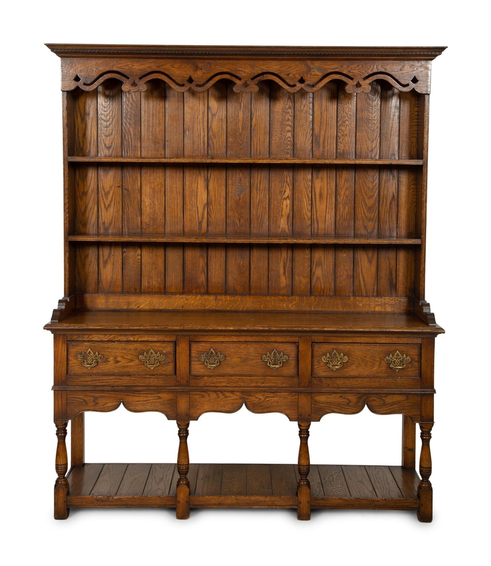 An English Oak Welsh Dresser (1 of 5)