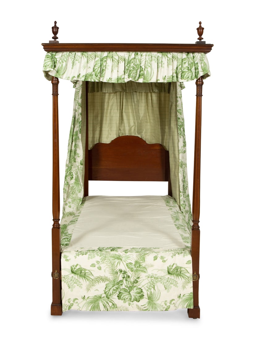 A Pair of George III Style Mahogany Tester Beds (1 of 6)