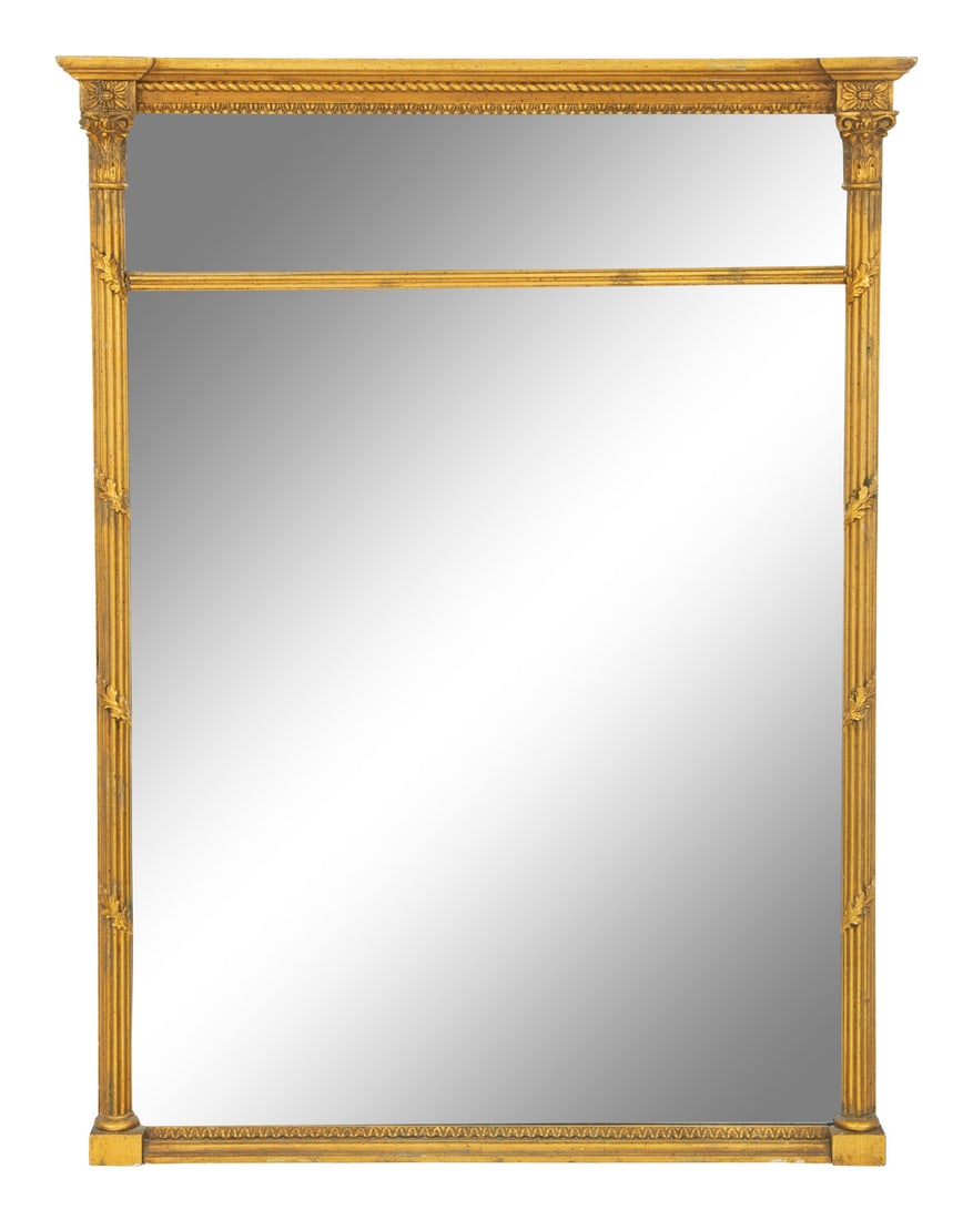A George III Style Giltwood Pier Mirror (1 of 4)