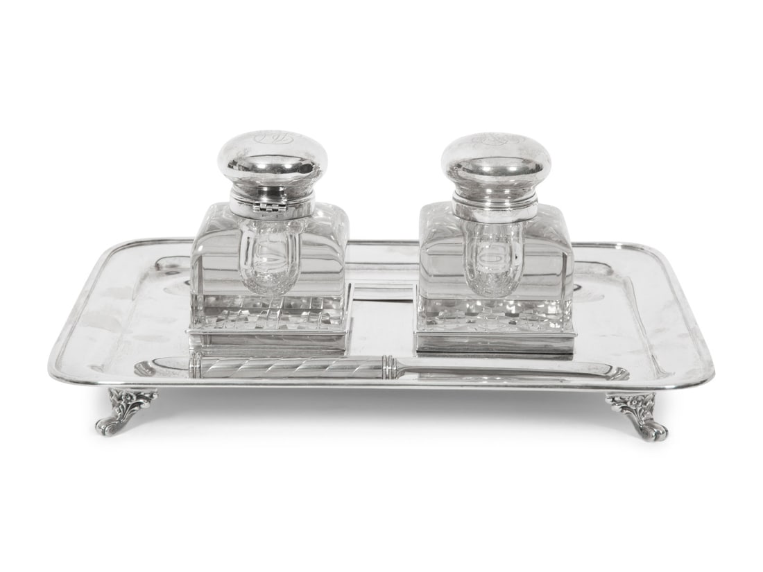 An English Silver Standish (1 of 4)