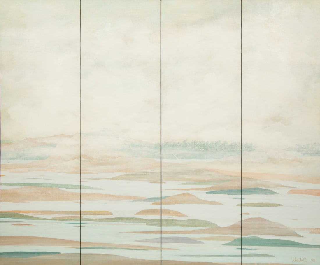 Hector Ubertalli (Argentine/American, 1928-1990) Lake Shirane, Japan, 1981 (1 of 5)
