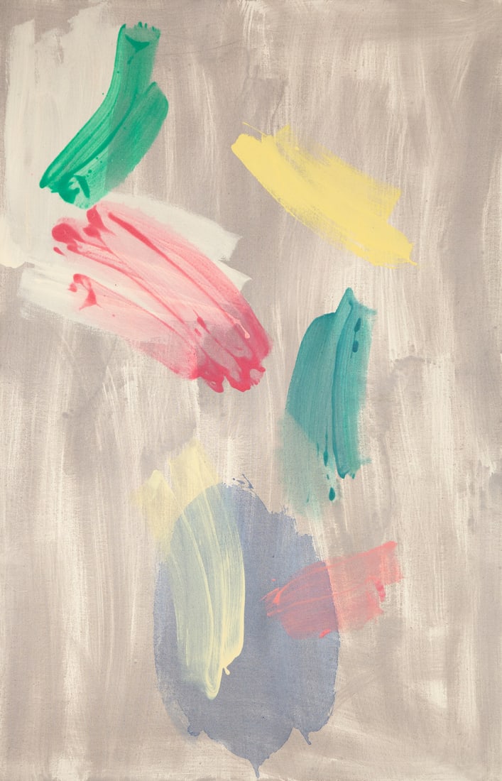 John McLean (British, 1939 - 2019) Lapping Waves, 1981: John McLean (British, 1939 - 2019) Lapping Waves, 1981 oil on canvas titled, signed and dated 1981 (on the reverse) 67 in x 44 inches. Deaccessioned from the Boca Raton Museum of Art to benefit the Ac