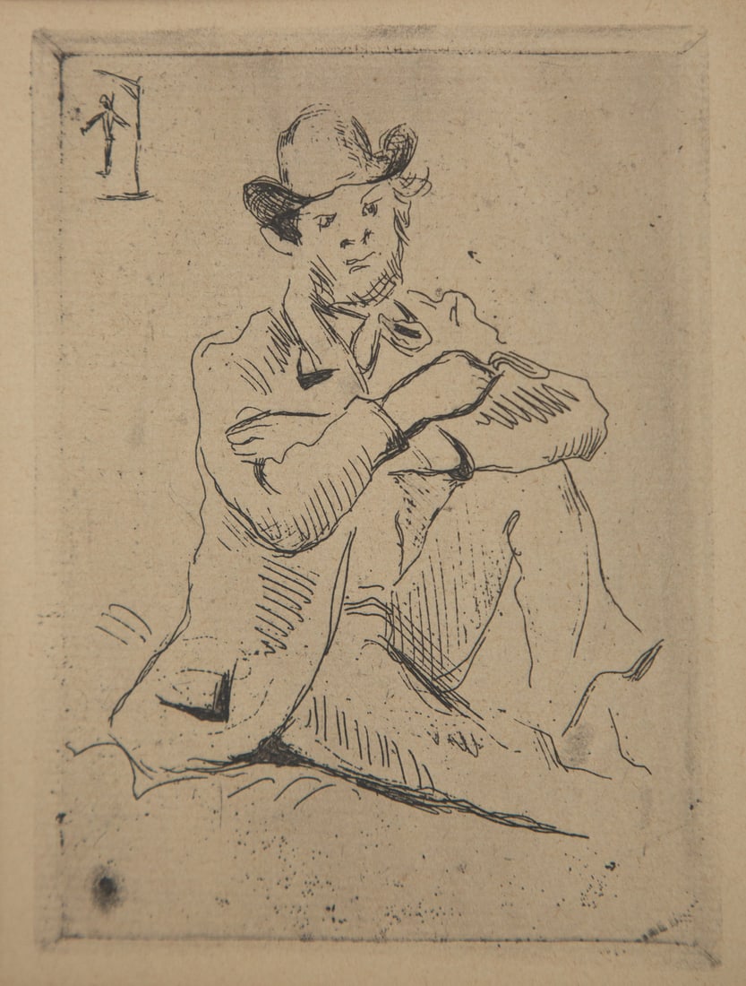 Paul Cézanne (French, 1839–1906) Portrait du peintre A. Guillaumin (1 of 4)