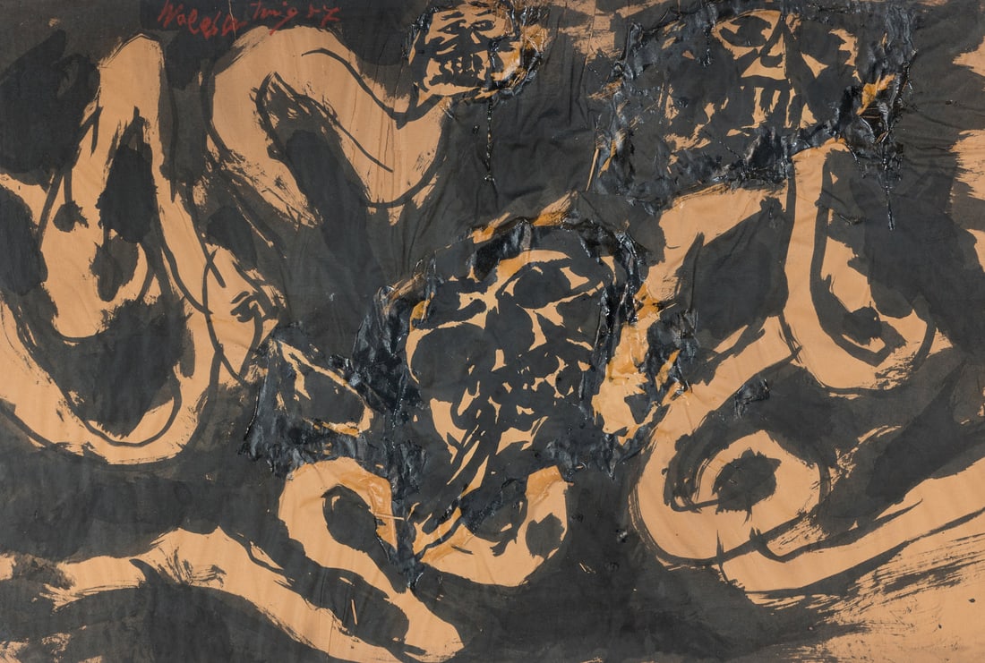 Walasse Ting  (Chinese/American, 1929-2010) Untitled, 1957 (1 of 5)