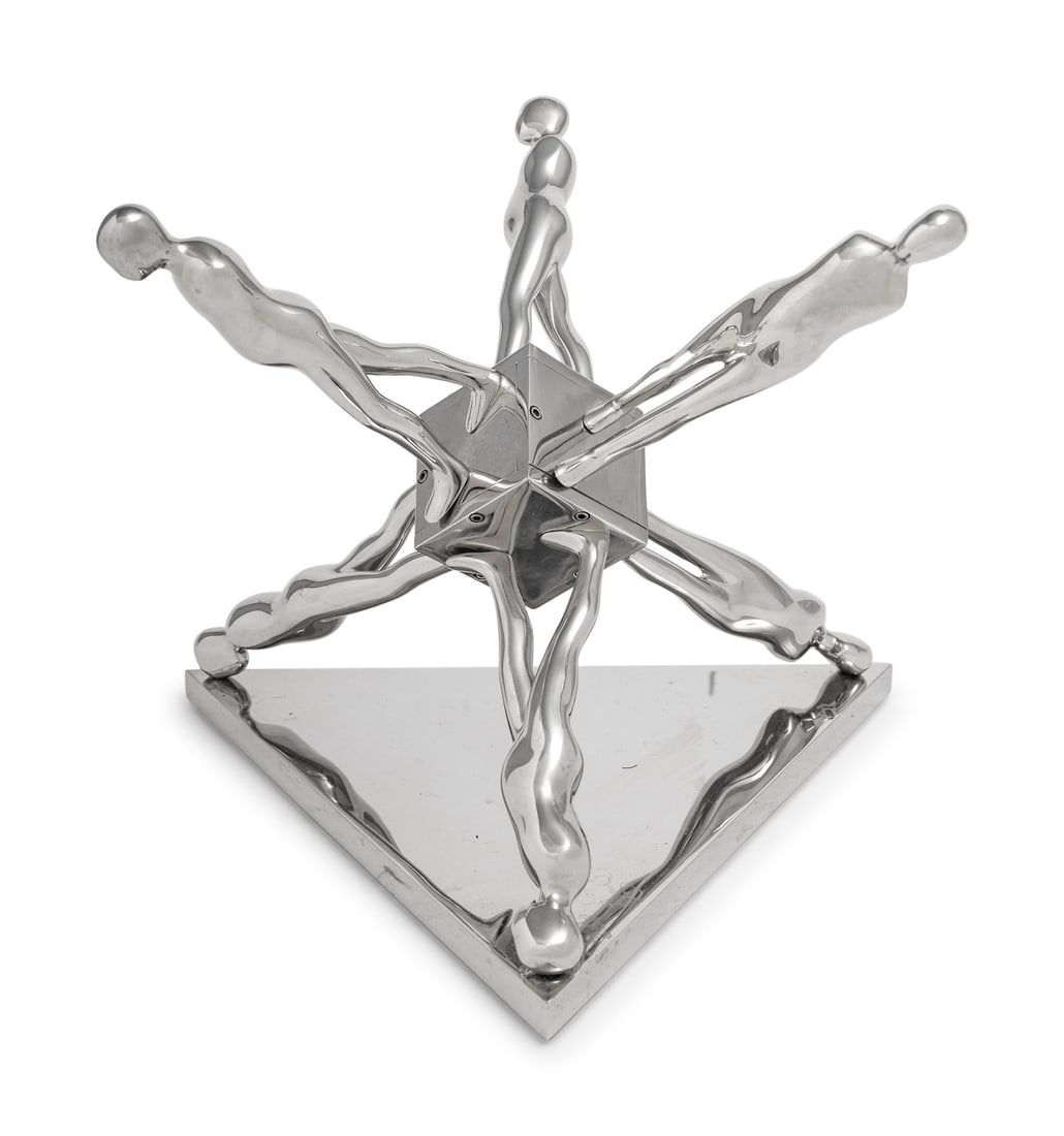 Ernest Trova (American, 1927-2009) Study/Falling Man (Walking Jackman), 1986 (1 of 4)