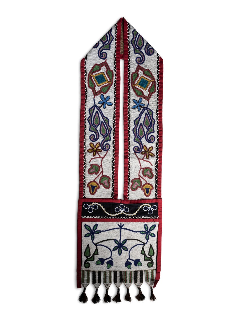 Ho-Chunk Beaded Bandolier Bag (1 of 4)