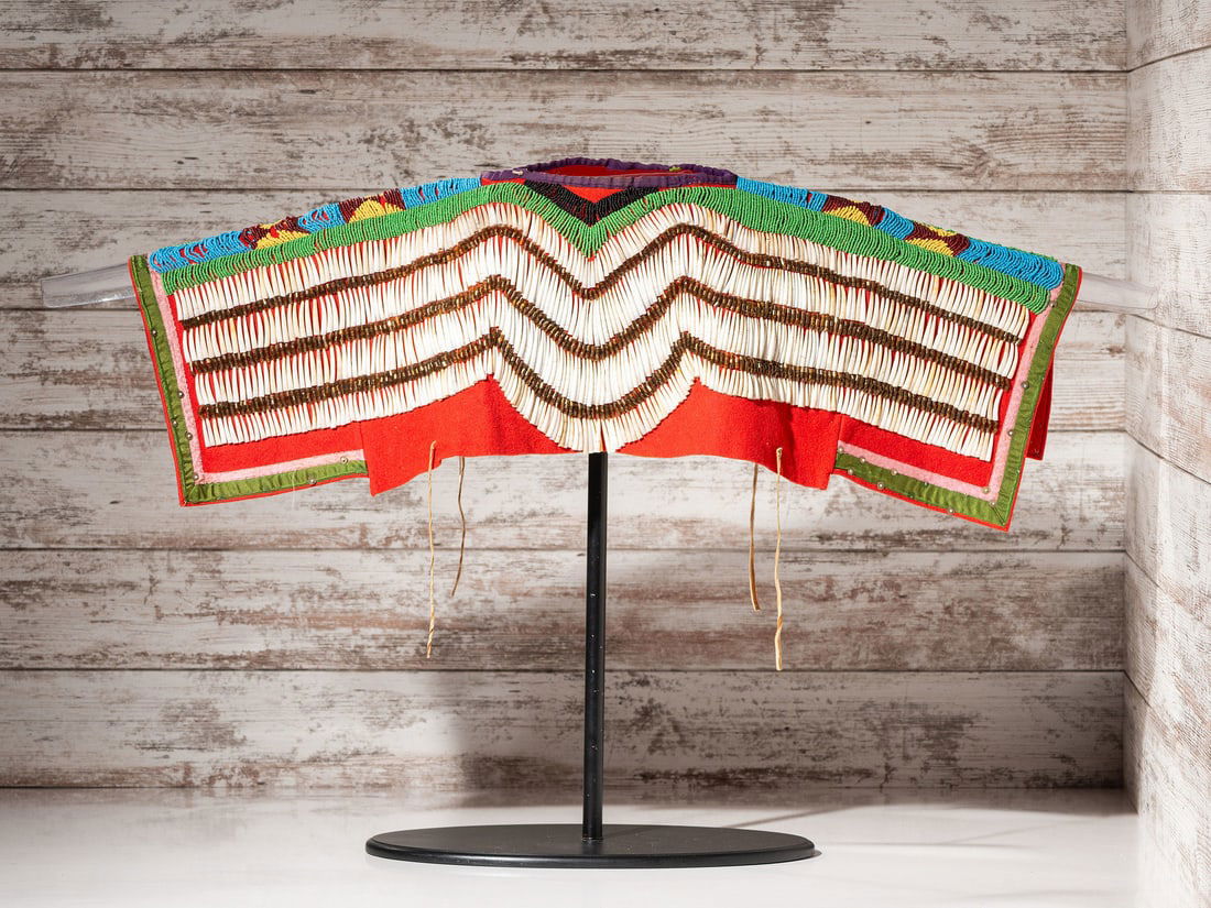 Nez Perce Dentalia Shell Dress Yoke (1 of 5)