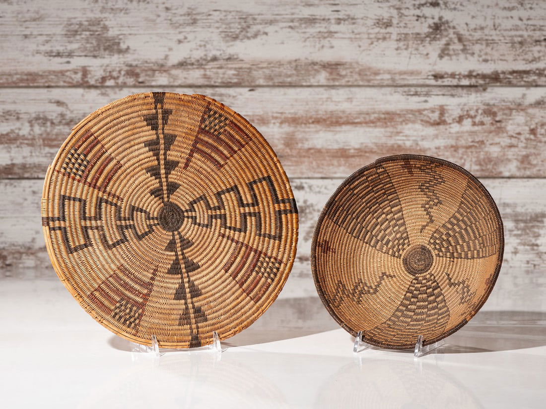 Apache Polychrome Baskets (1 of 3)