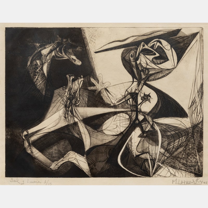 Maurizio Lasansky
(American, 1914-2012)
Sol y Luna, 1945 (1 of 6)