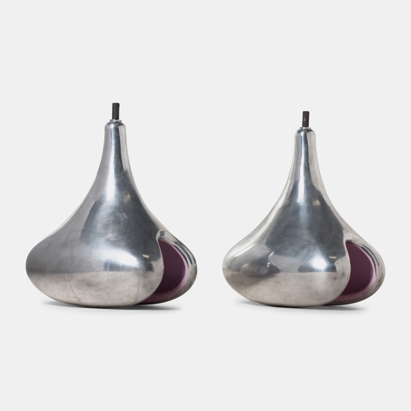 Jordan Mozer 
(American, b. 1958)
Pair of Pendant Lights, c. 2006 from Bob San, ChicagoJordan M (1 of 3)