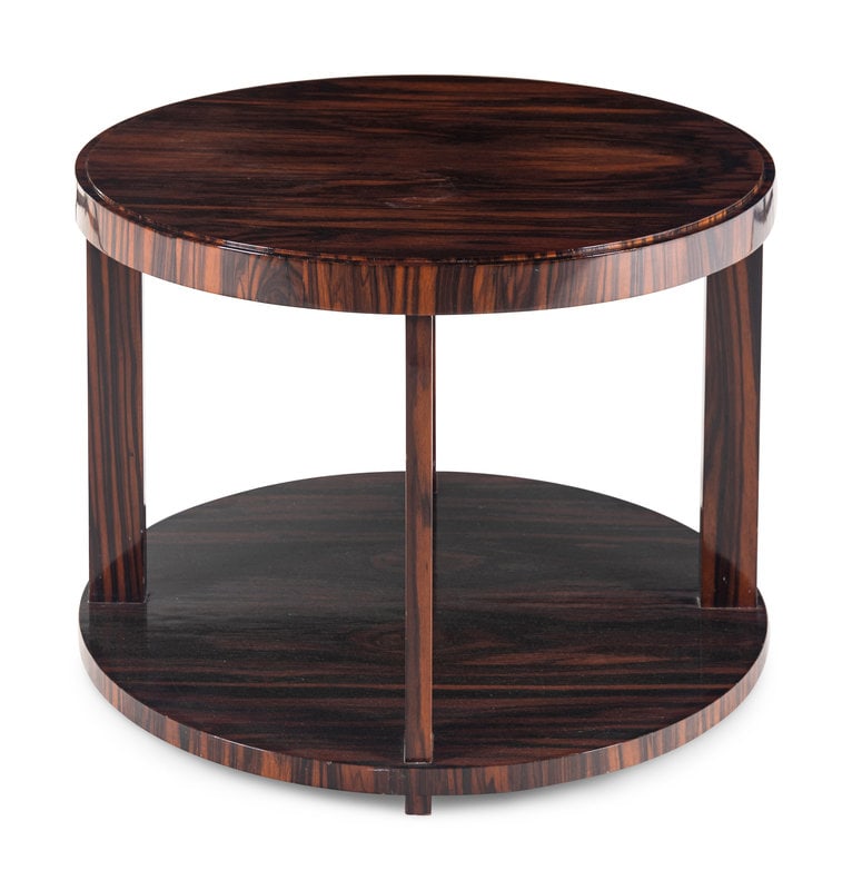 An Art Deco Style Rosewood Side Table (1 of 3)