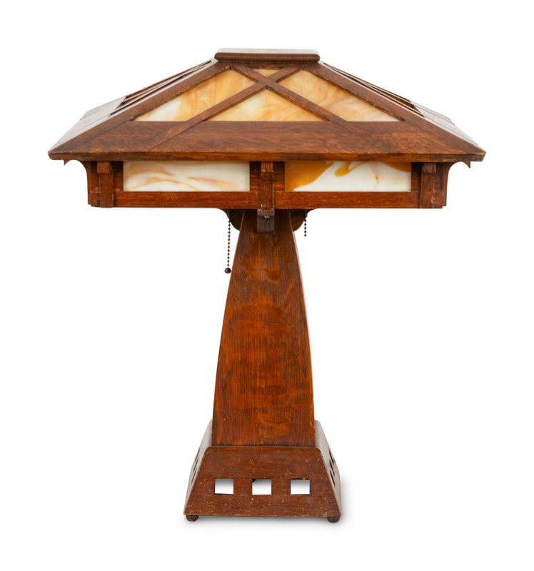 An American Arts and Crafts Table Lamp (1 of 5)