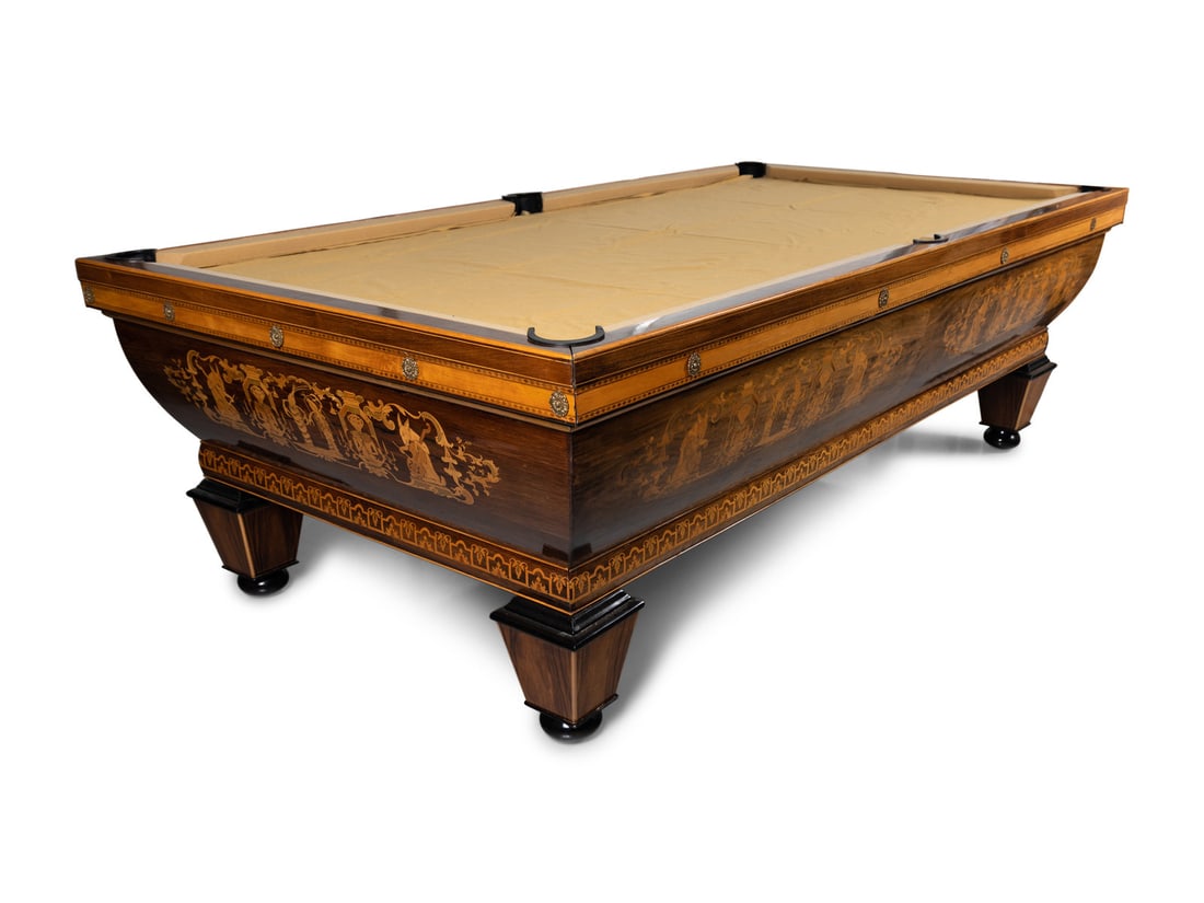 A Charles X Marquetry Billiards Table (1 of 4)