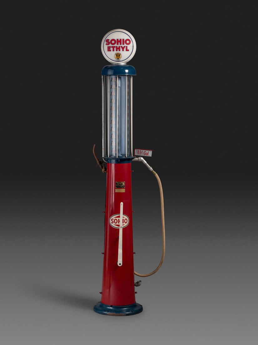 A Sohio Gravity Gasoline Pump (1 of 8)
