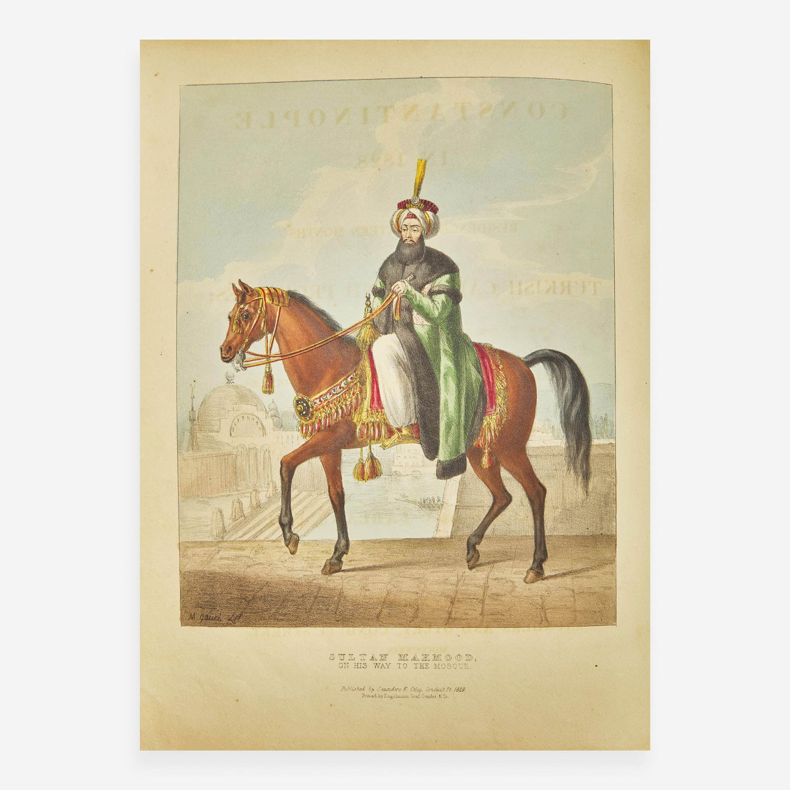 [Travel & Exploration] MacFarlane, Charles  Constantinople in 1828. A Residence of Sixteen Months in (1 of 4)