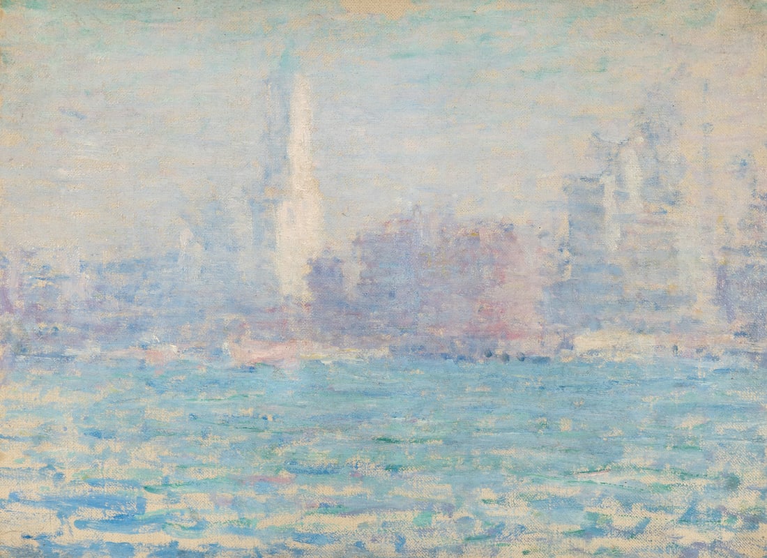 Edmund William Greacen (American, 1876–1949) New York Skyline (1 of 5)