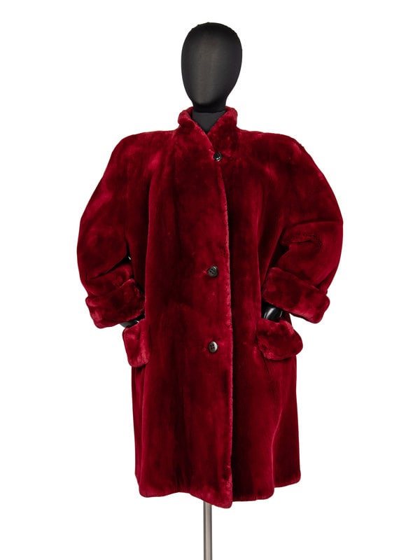 Bisang Sheared Beaver Coat, 1980s (1 of 4)