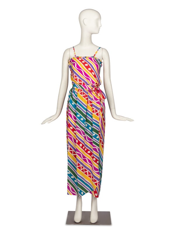 Oscar de la Renta Ensemble, 1980s (1 of 5)