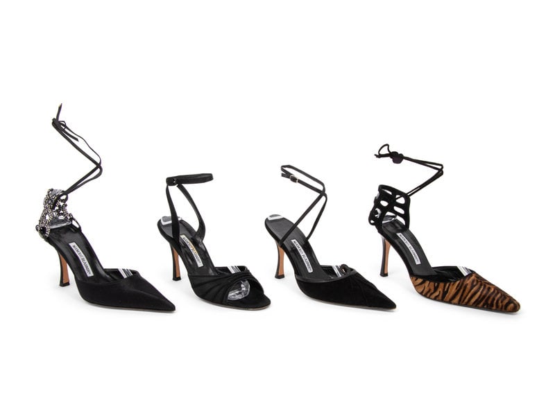 Four Pairs of Manolo Blahnik Shoes (1 of 3)