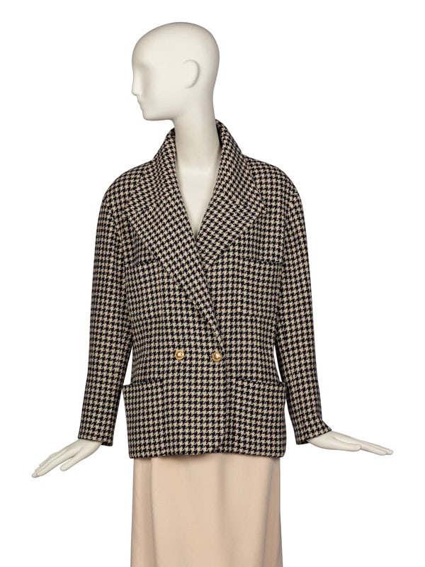 Chanel Houndstooth Jacket, 1980s (1 of 3)