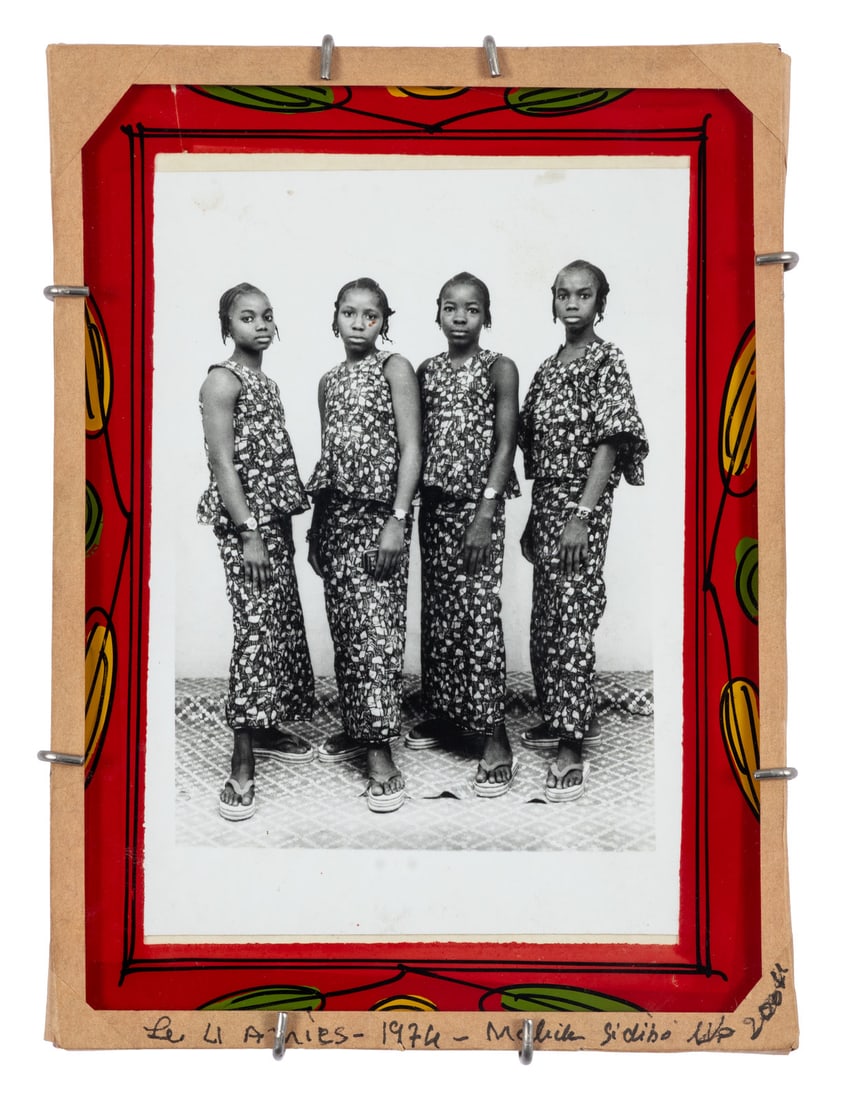 Malick Sidibé (c. 1936-2015) Les 4 Amies, 1974 (1 of 2)