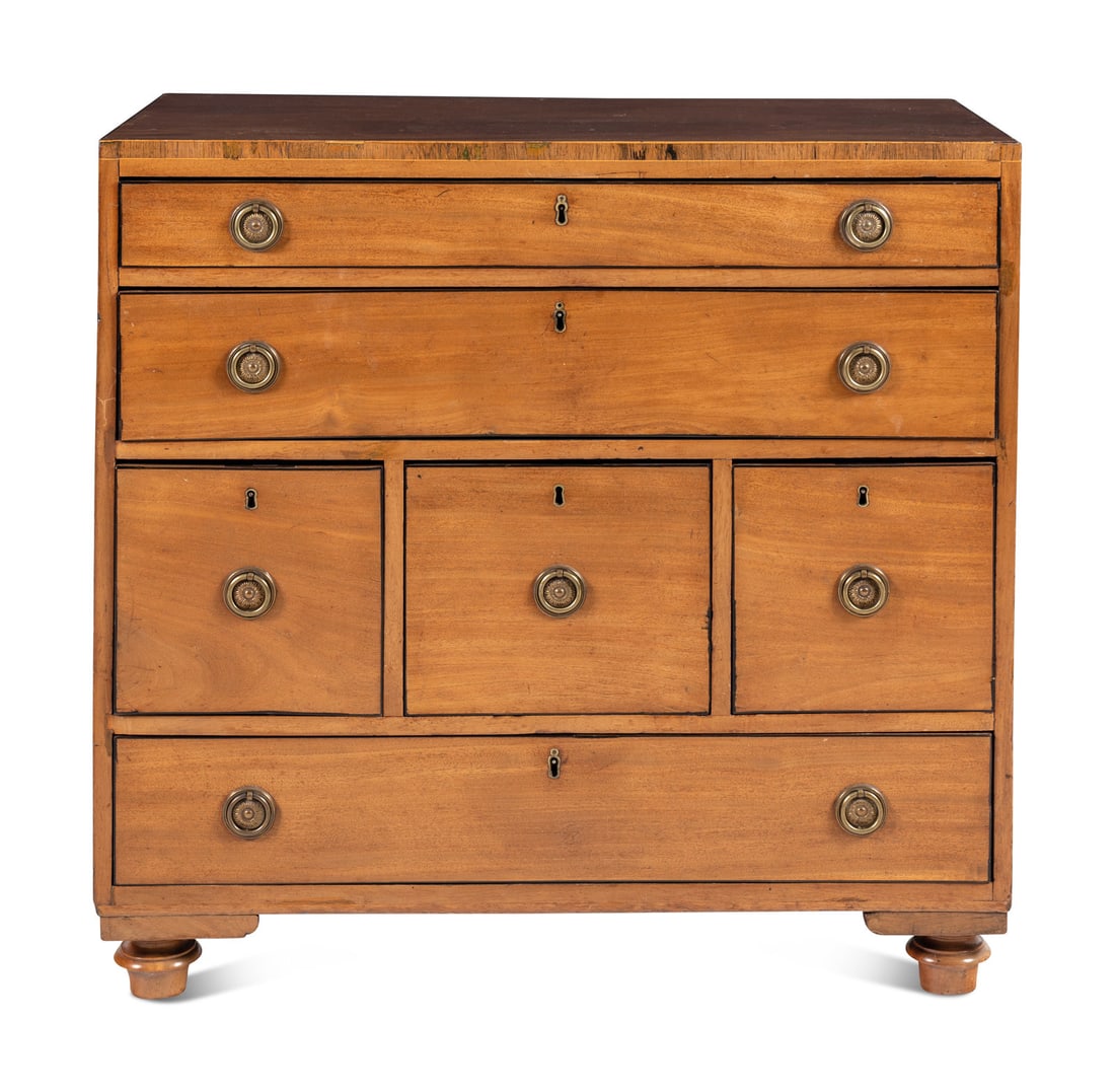 A Regency Mahogany Campaign Chest (1 of 6)