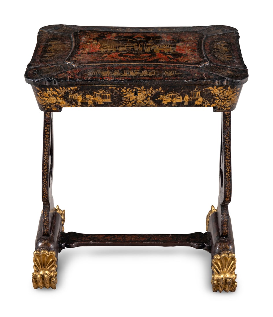 A Chinese Export Lacquer Work Table (1 of 6)
