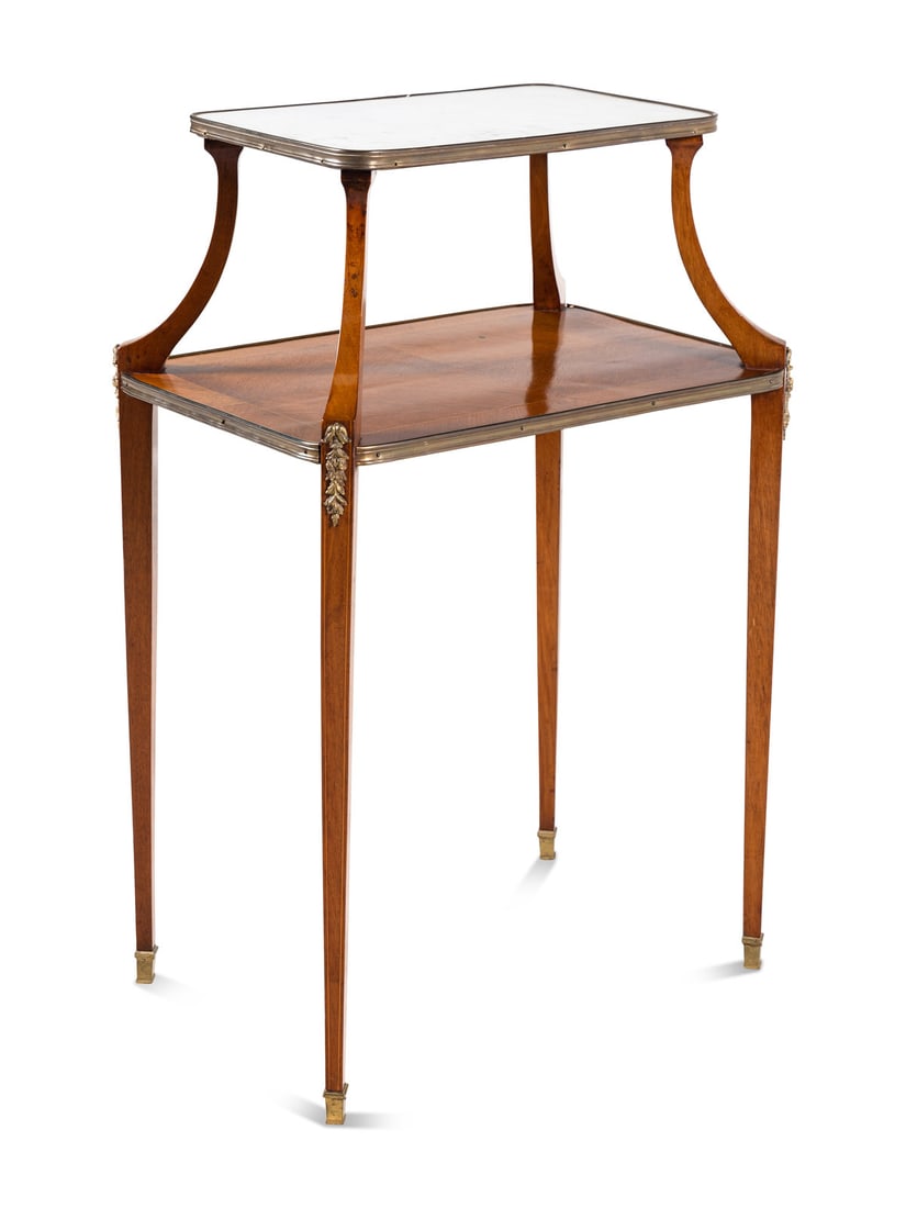 A French Gilt Bronze Mounted Marble-Top Dessert Stand (1 of 4)