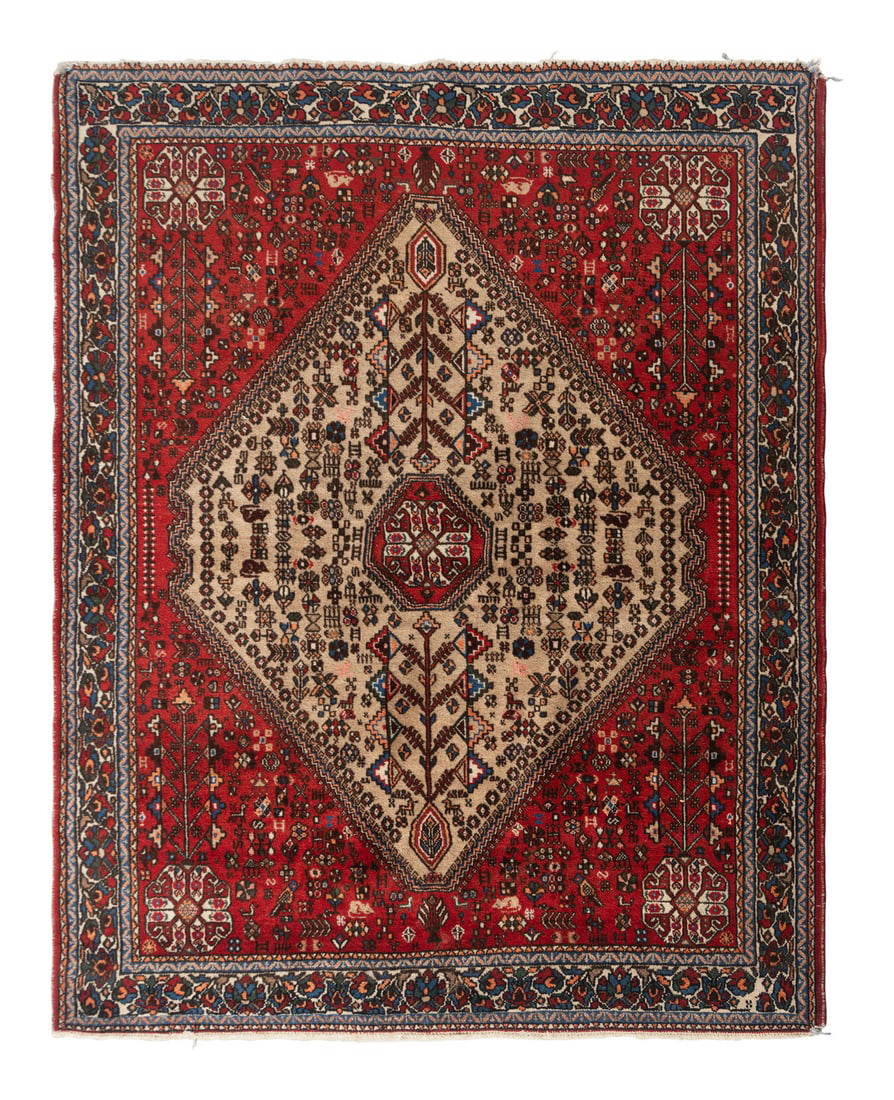 A Qashqai Wool Rug Auction