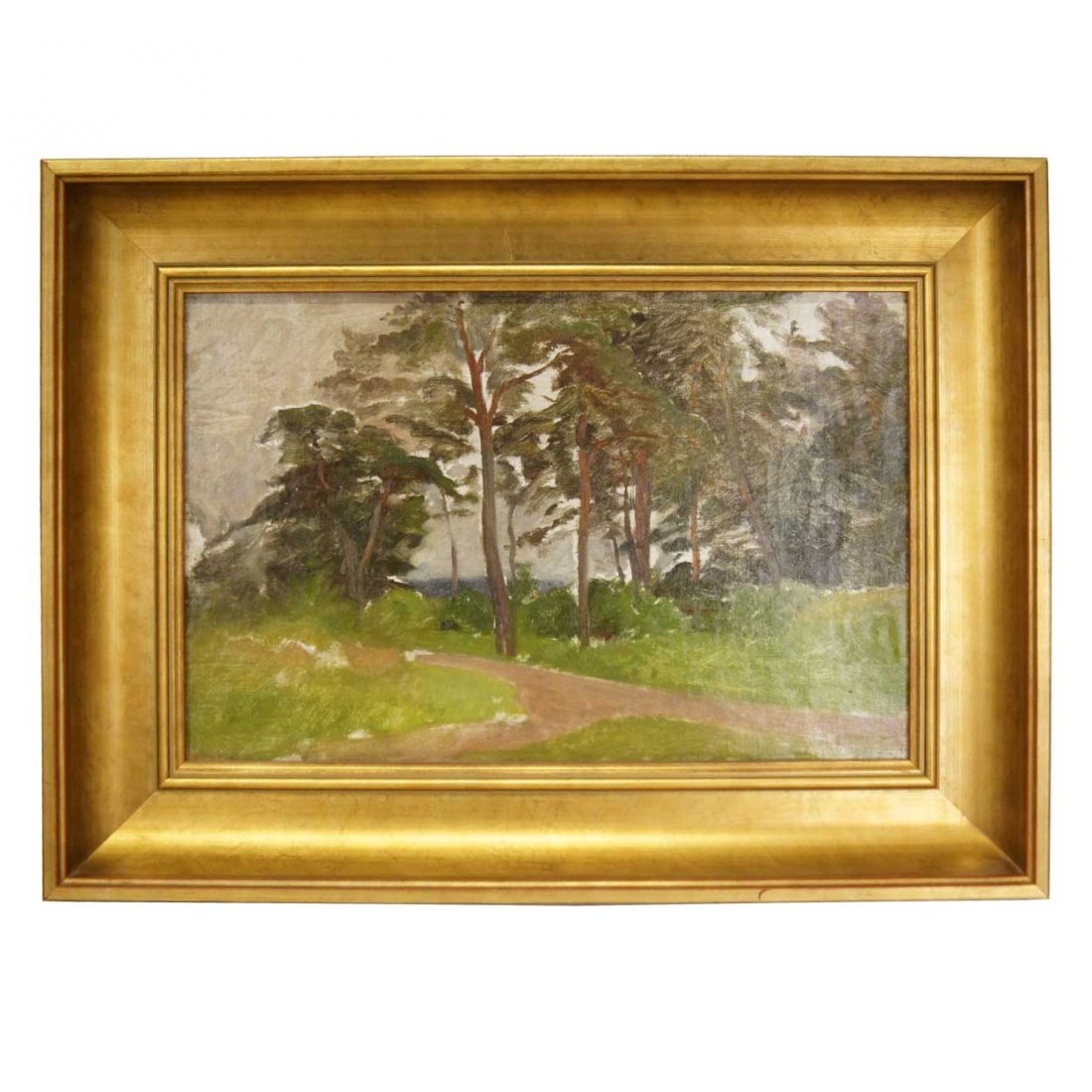 Karl George Jensen, (Danish, 1851-1933), Landscape: Karl George Jensen (Danish, 1851-1933) Landscape 16 1/4 x 22 inches.