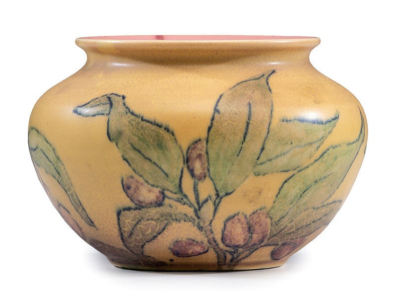 A Jens Jensen for Rookwood Pottery Vellum Vase (1 of 6)