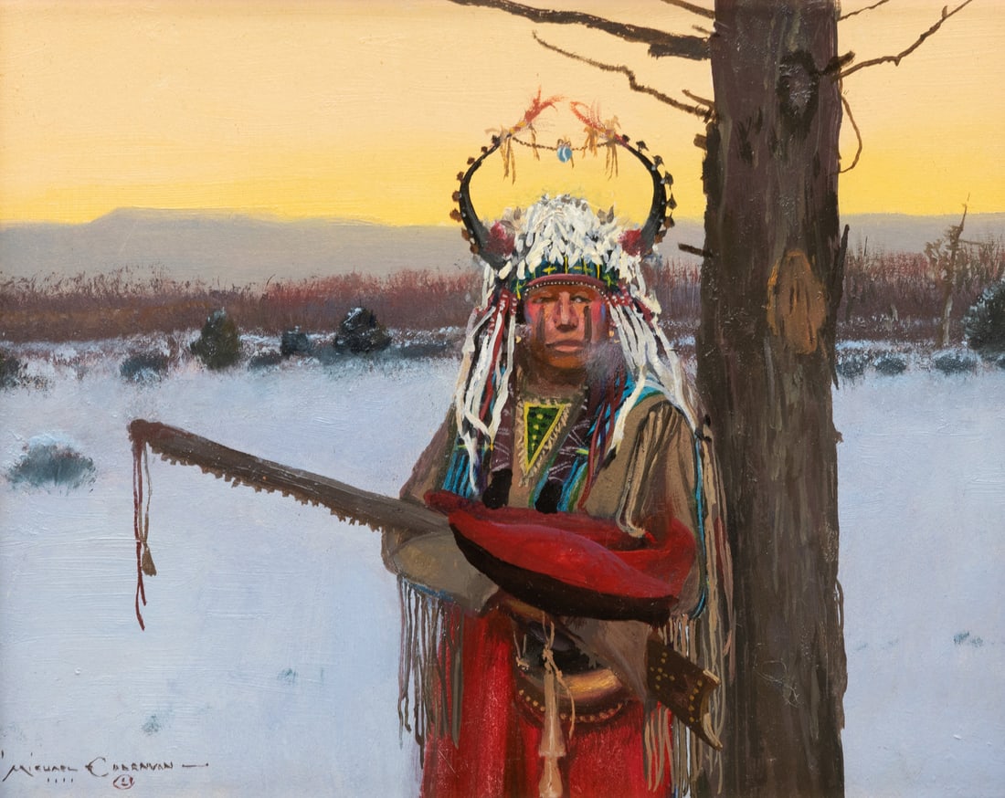 Michael Coleman (American, b. 1946) Split Bonnet: Michael Coleman (American, b. 1946) Split Bonnet oil on board signed Michael Coleman (lower left) 12 x 16 inches