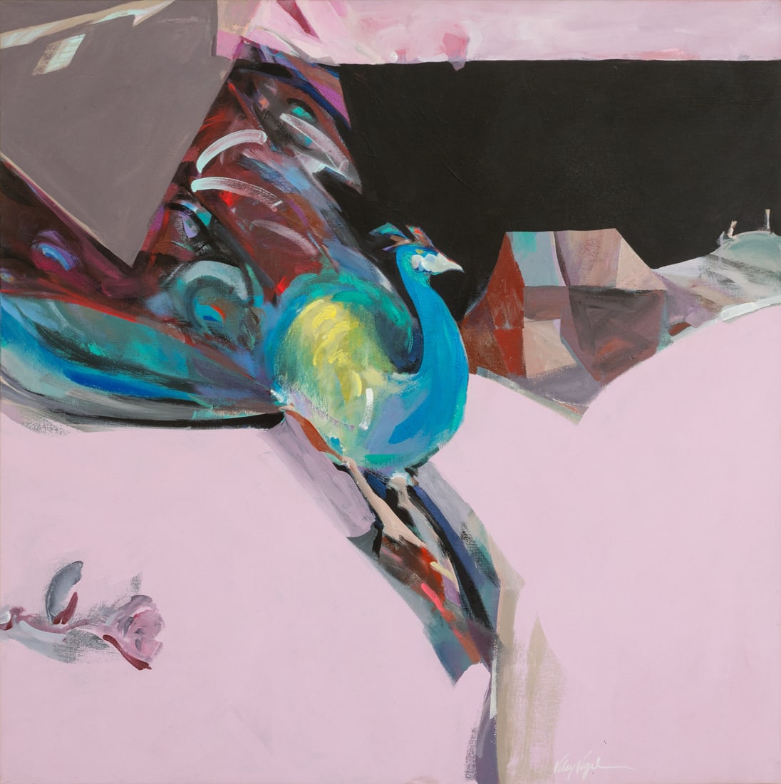 Veloy Vigil (American, 1931-1997) California Peacock (1 of 5)