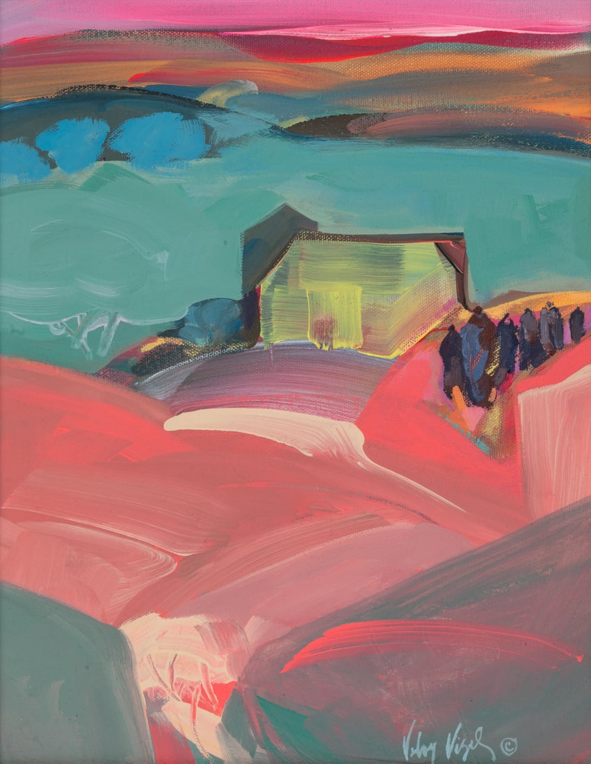 Veloy Vigil (American, 1931-1997) Lace and Candles, 1994 (1 of 5)