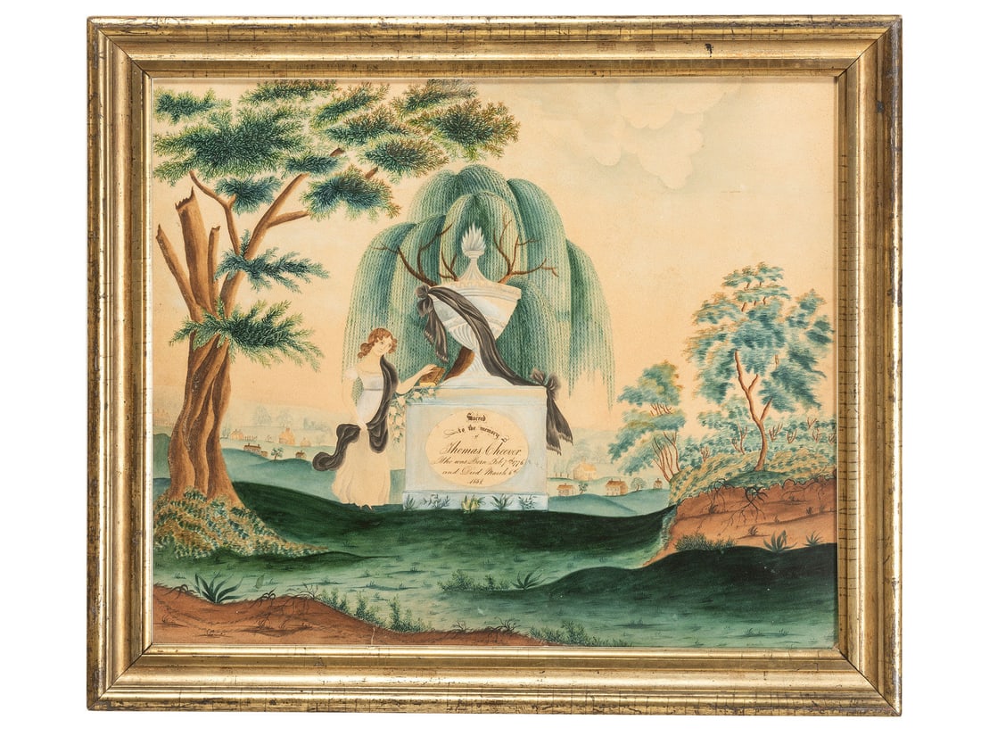 A Watercolor Memorial For Thomas Cheever (1 of 3)