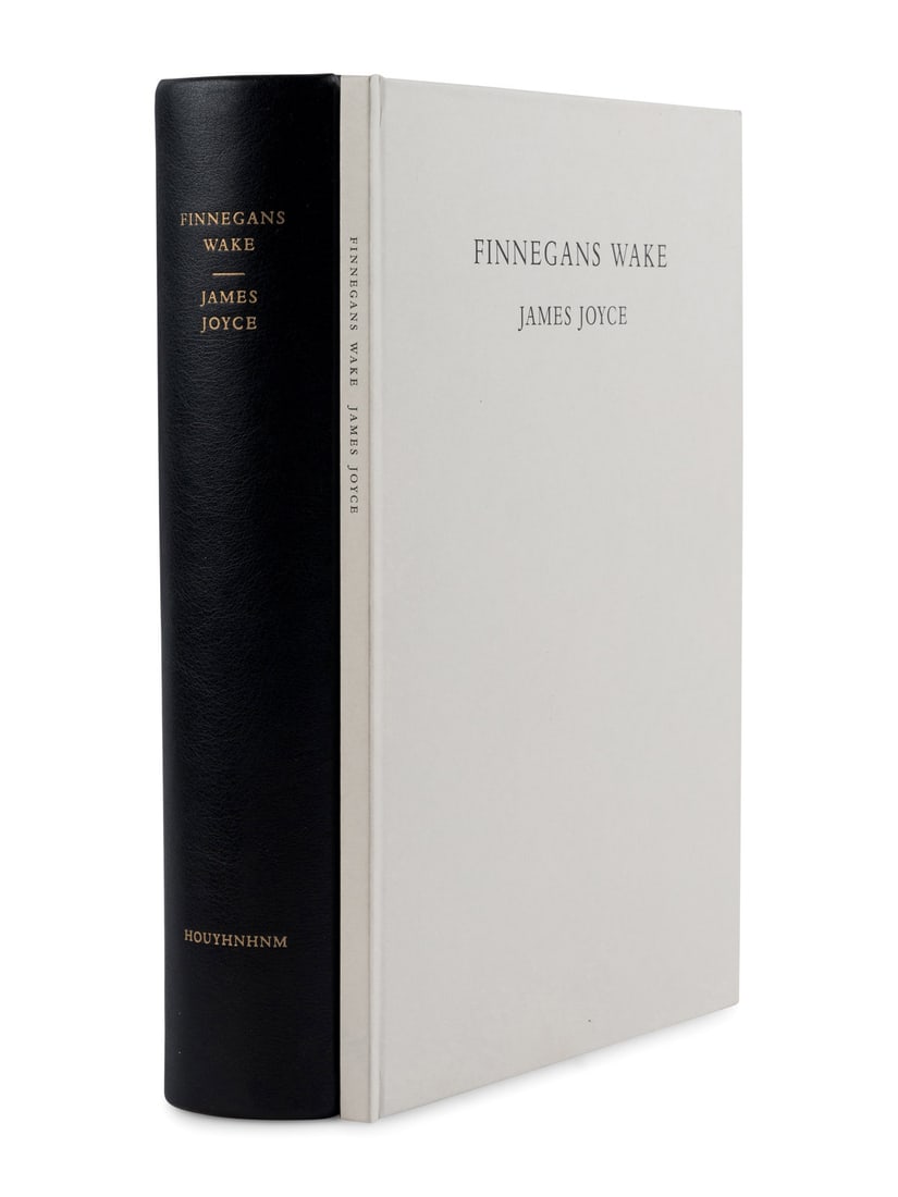 [HOUYHNHNM PRESS]. JOYCE, James. Finnegans Wake. 2010. LIMITED EDITION, signed by editors. (1 of 3)