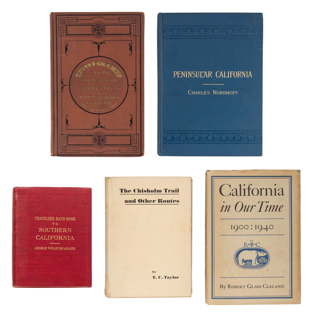 [AMERICANA]. A group of 14 works relating to exploration and expansion. (1 of 1)