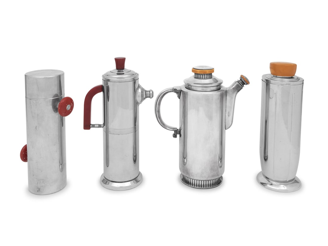 A Group of Four Cocktail Shakers (1 of 4)