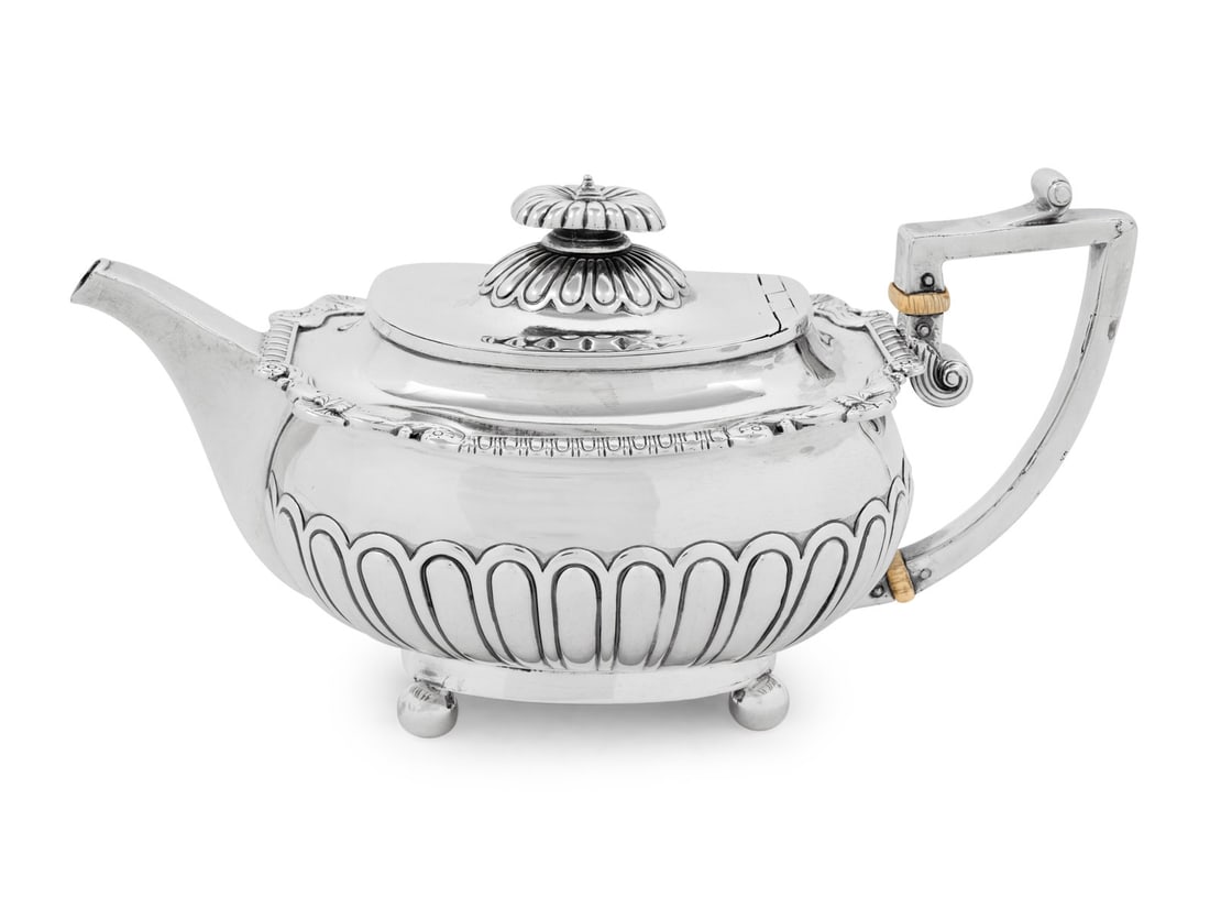 A George III Silver Teapot (1 of 6)