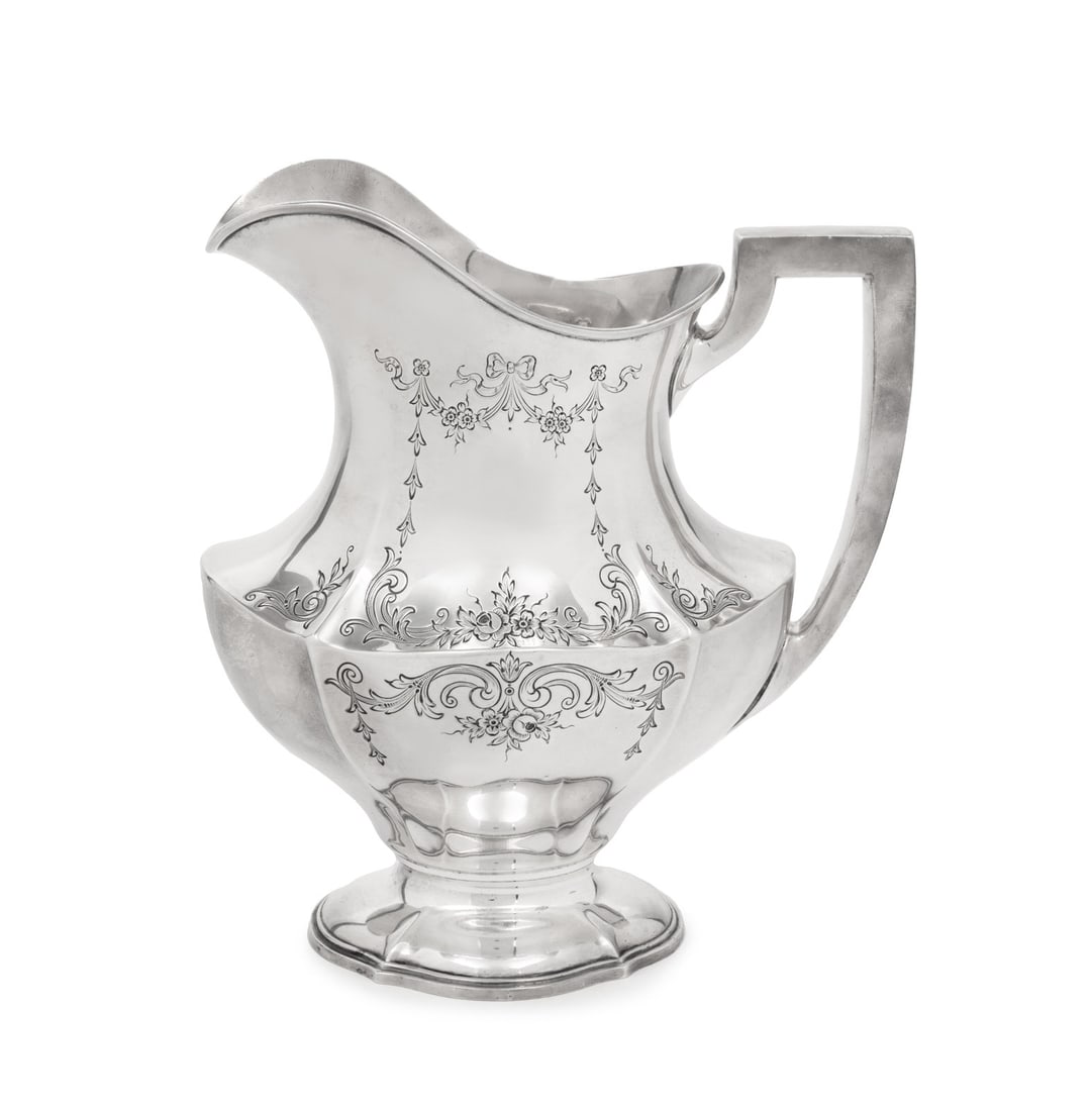 An American Silver Water Pitcher (1 of 6)