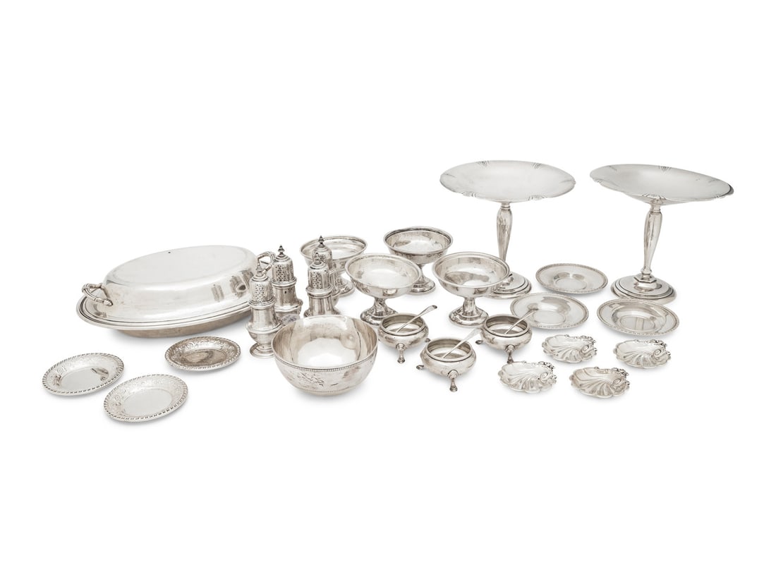 A Group of American Silver Table Articles (1 of 4)
